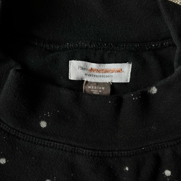 Anthropologie Sweatshirt, M/S, Black - Picture 4 of 8